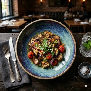 Eggplant Vegetarian Food