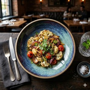 Cauliflower Vegetarian Food