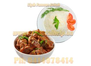 Rice with Lamb curry Available Near me In Clyde