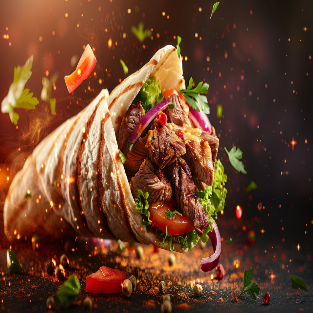 Mixed Kebab Roll Available Near Me Clyde local Area of Melbourne