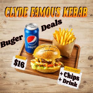 Burger Combo Deal Near Me Clyde